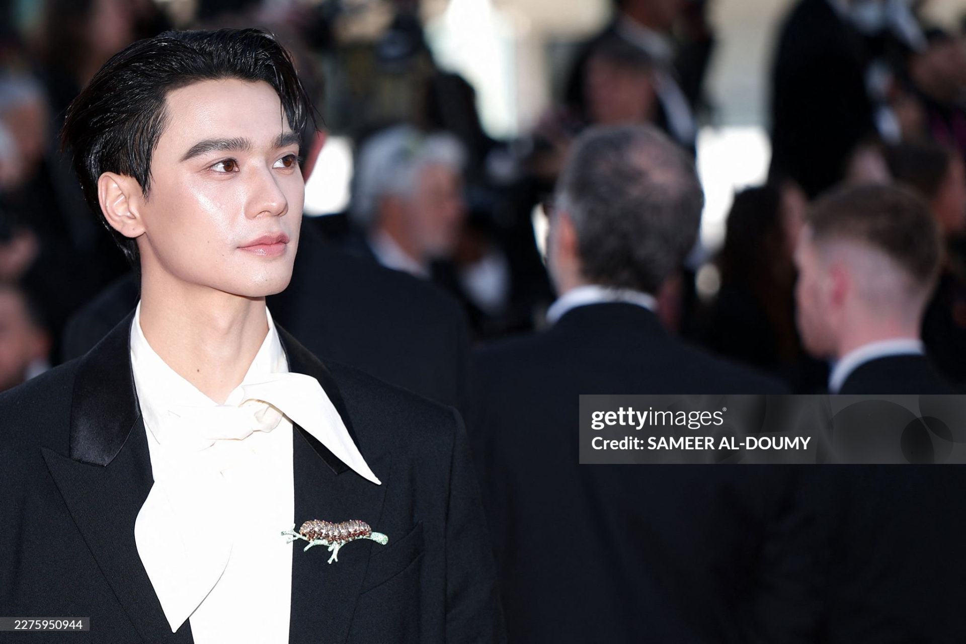 Ngôi sao 27 tuổi có gương mặt góc cạnh sắc sảo, nổi bật trong mọi khung hình. Ảnh: Getty Images