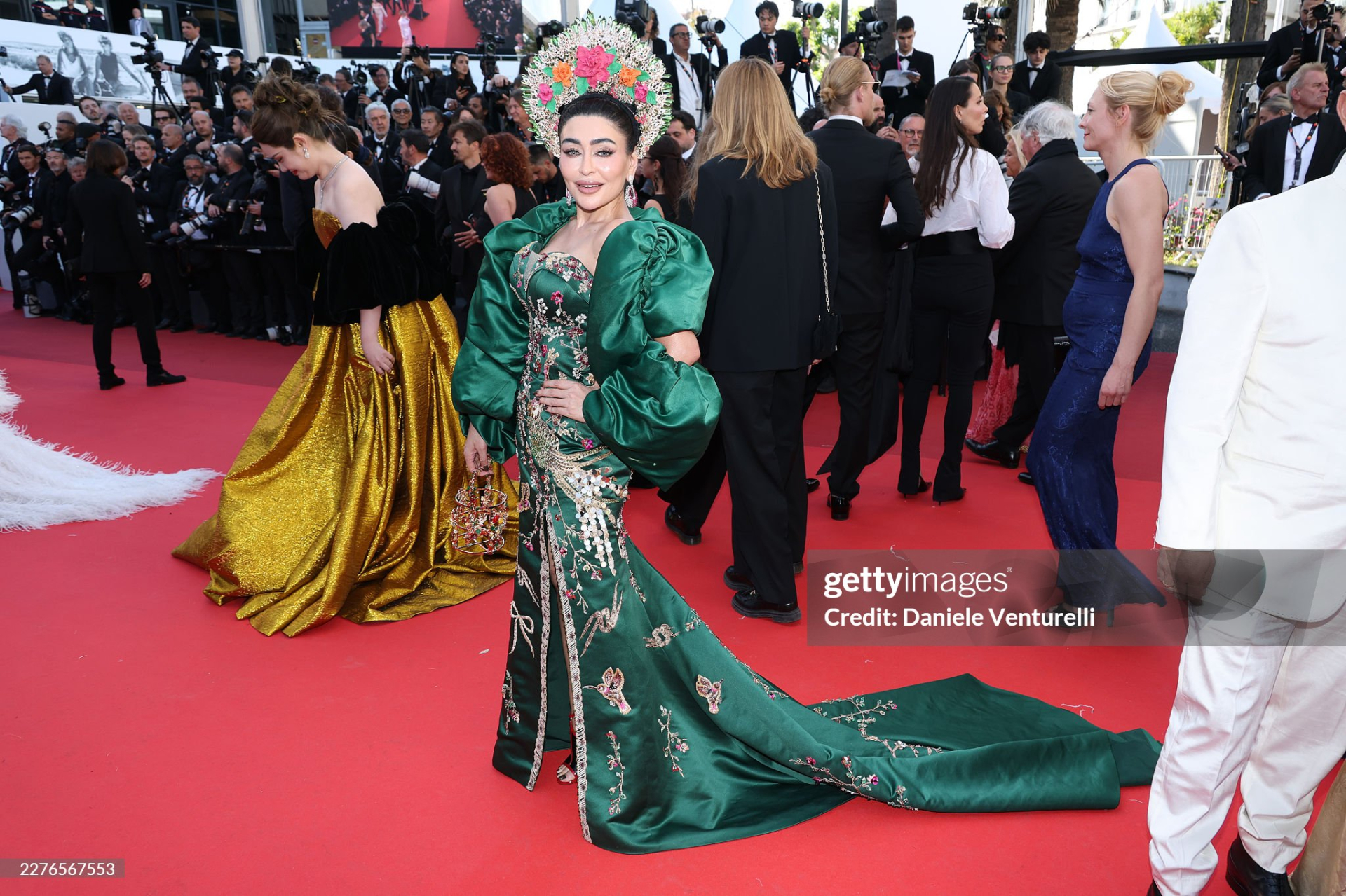 Tarina Patel lòe loẹt. Ảnh: Getty Images