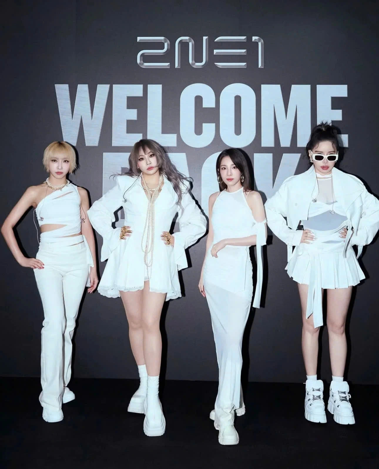 2NE1 là nhóm nhạc huyền thoại của Kpop. Ảnh: X