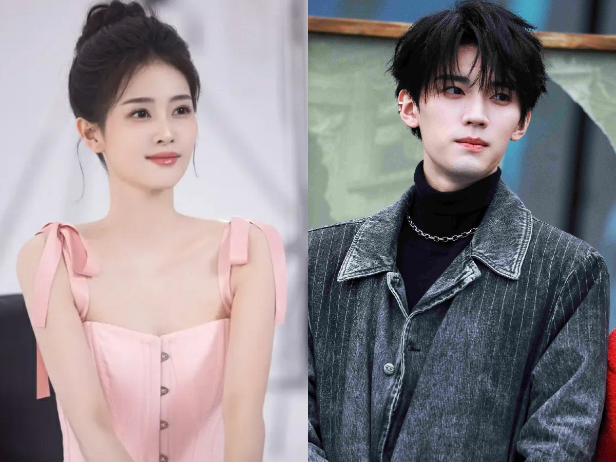 Bạch Lộc - Chu Dực Nhiên đồng loạt lên tiếng phản bác lại thông tin họ đang yêu nhau. Ảnh: 163