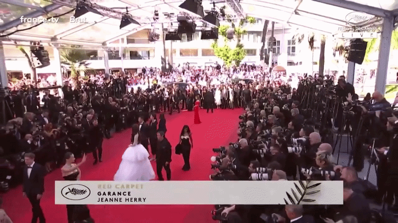 Tuy nhiên, trên thảm đỏ Cannes, Yoona đã bị đuổi lần 1...