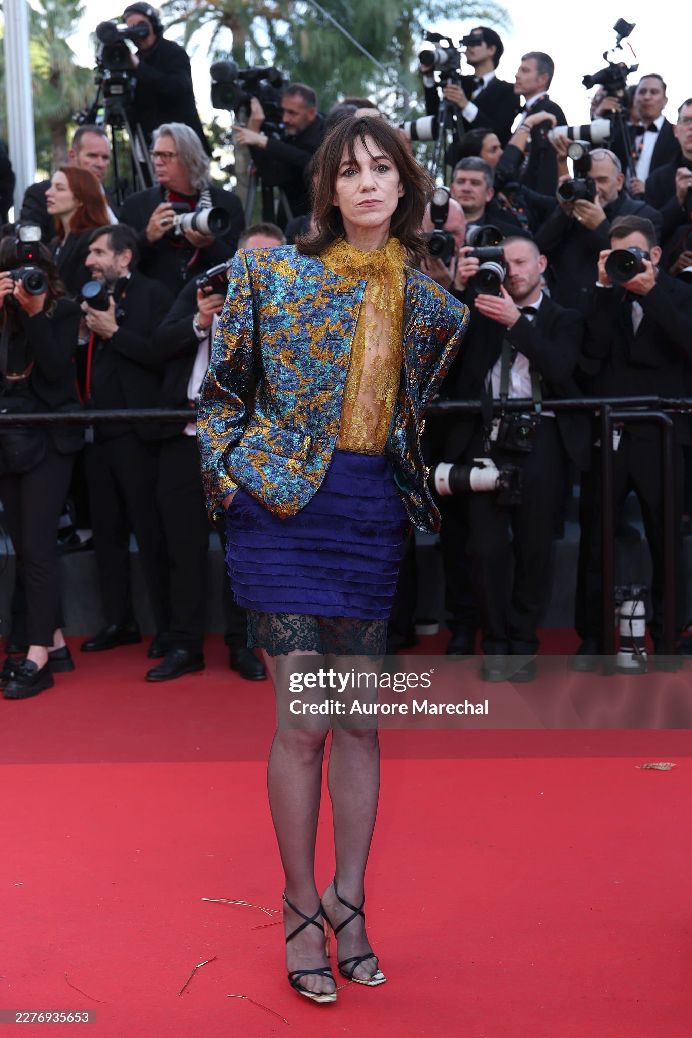 Charlotte Gainsbourg cùng phong cách độc đáo. Ảnh: Getty Images