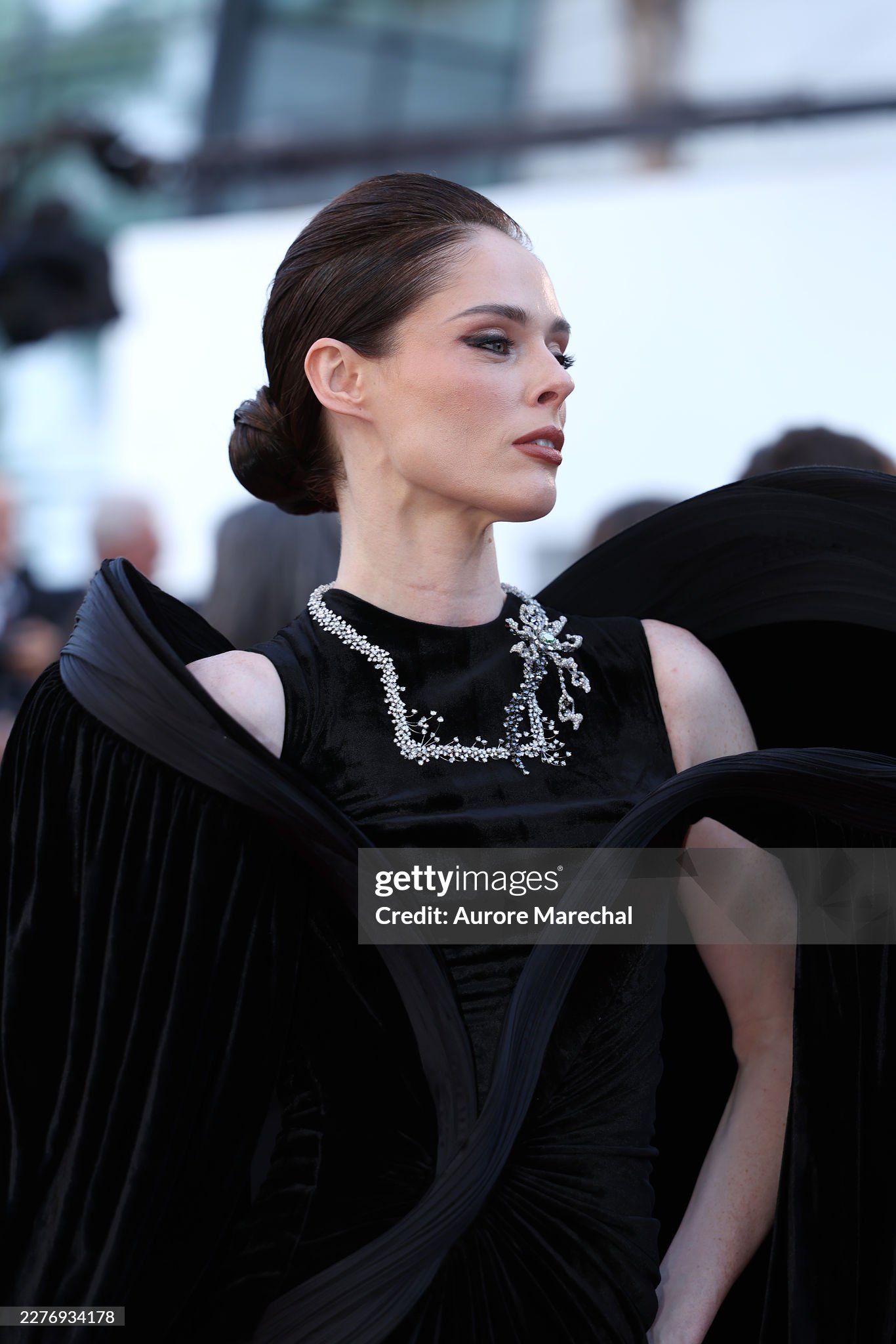 Cô tạo nên những bức ảnh đẹp như ảnh tạp chí ngay trên thảm đỏ. Ảnh: Getty Images