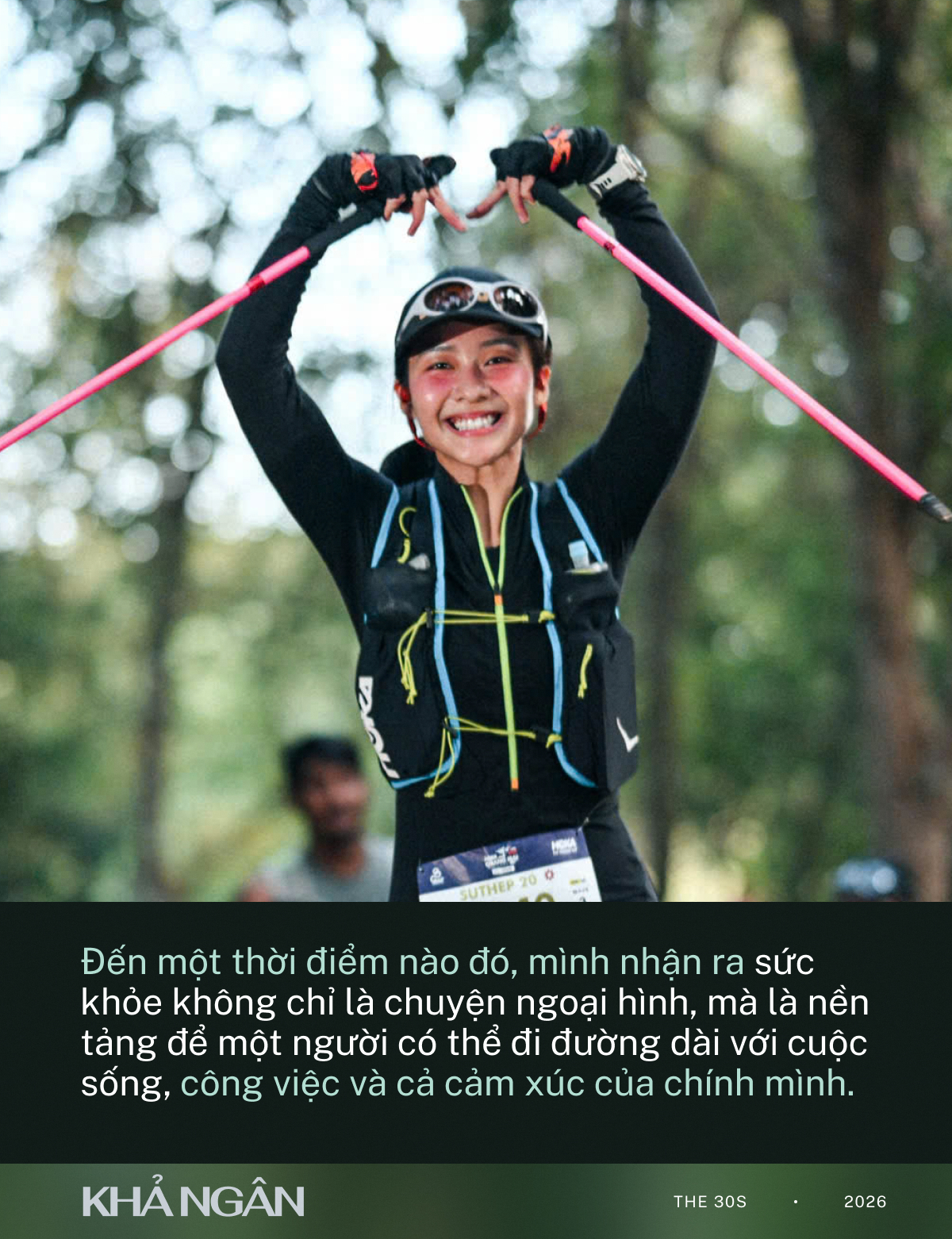 Khả Ngân tuổi 29 tham gia IRONMAN: Chạy bộ, đạp xe, leo núi để tìm lời giải cho câu hỏi mà showbiz không trả lời được