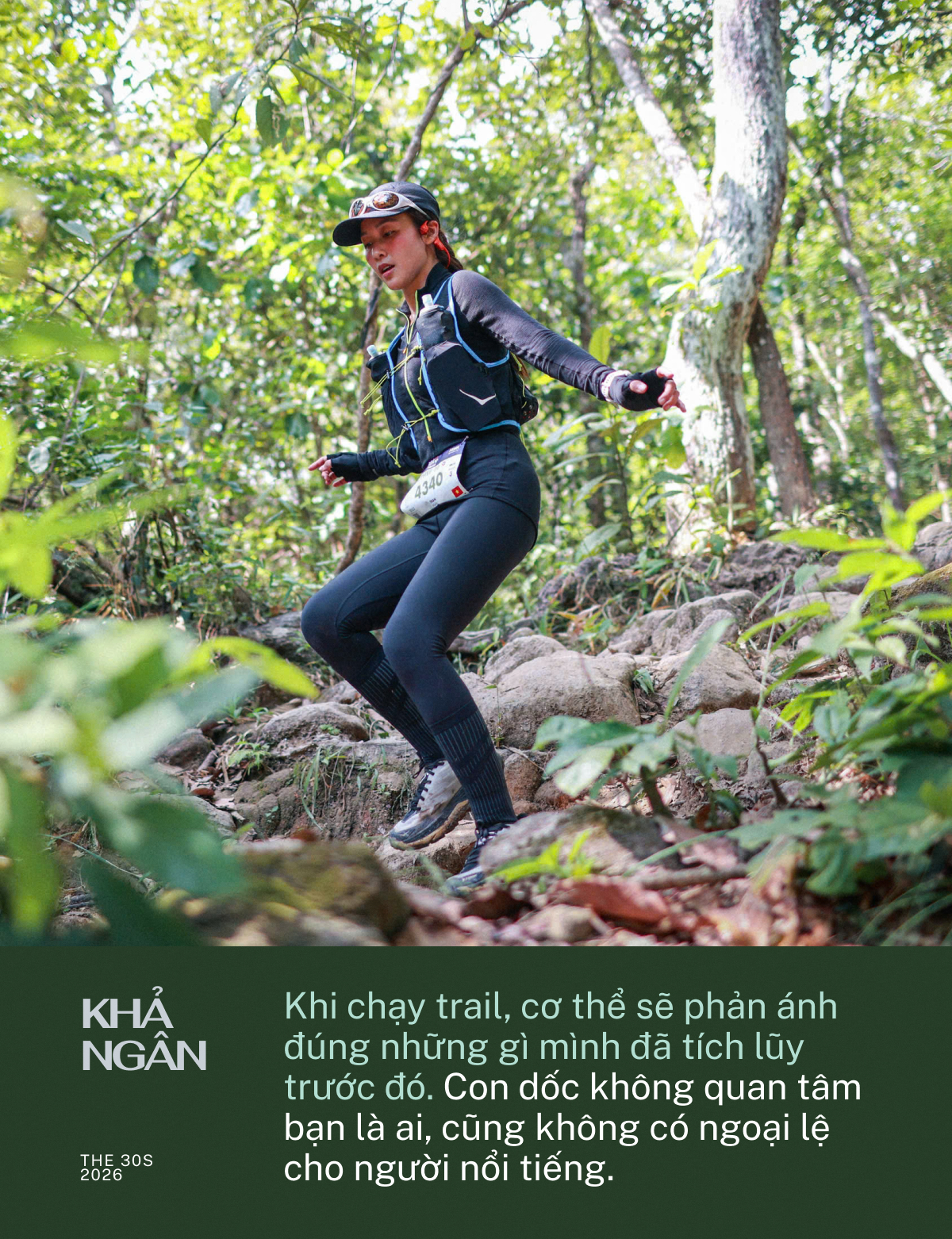 Khả Ngân tuổi 29 tham gia IRONMAN: Chạy bộ, đạp xe, leo núi để tìm lời giải cho câu hỏi mà showbiz không trả lời được