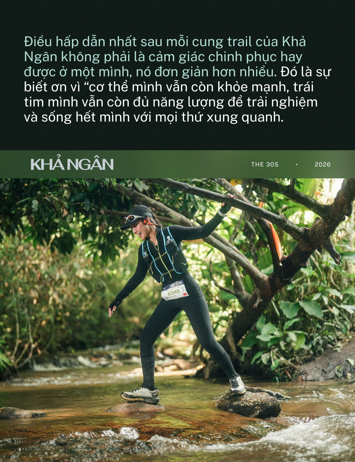 Khả Ngân tuổi 29 tham gia IRONMAN: Chạy bộ, đạp xe, leo núi để tìm lời giải cho câu hỏi mà showbiz không trả lời được