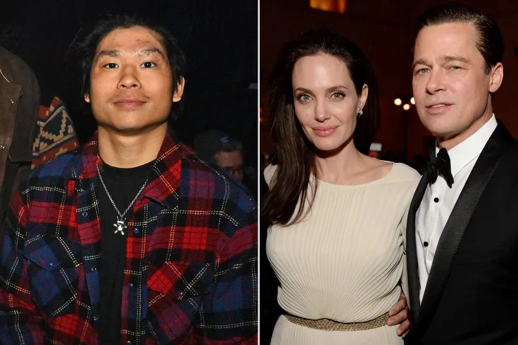 Pax Thiên cắt đứt liên lạc, chỉ trích Brad Pitt thậm tệ trên trang cá nhân vào đúng Ngày của Cha năm 2020. Thái độ của con trai nuôi khiến tài tử hàng đầu suy sụp, tổn thương. Ảnh: Getty Images. 