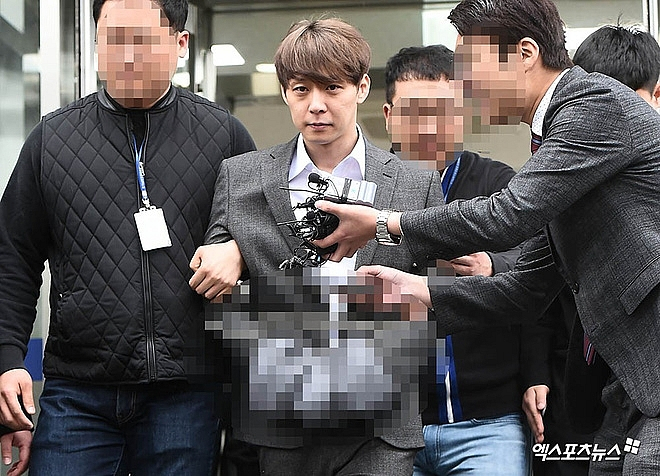 Yoochun có kết quả dương tính với ma túy. Ảnh: Xportsnews