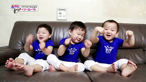 3 người con trai của cặp đôi Song Il Gook - Jung Seung Yeon đã trở nên nổi tiếng khắp châu Á sau khi xuất hiện trên chương trình The Return Of Superman. Ảnh: Nate