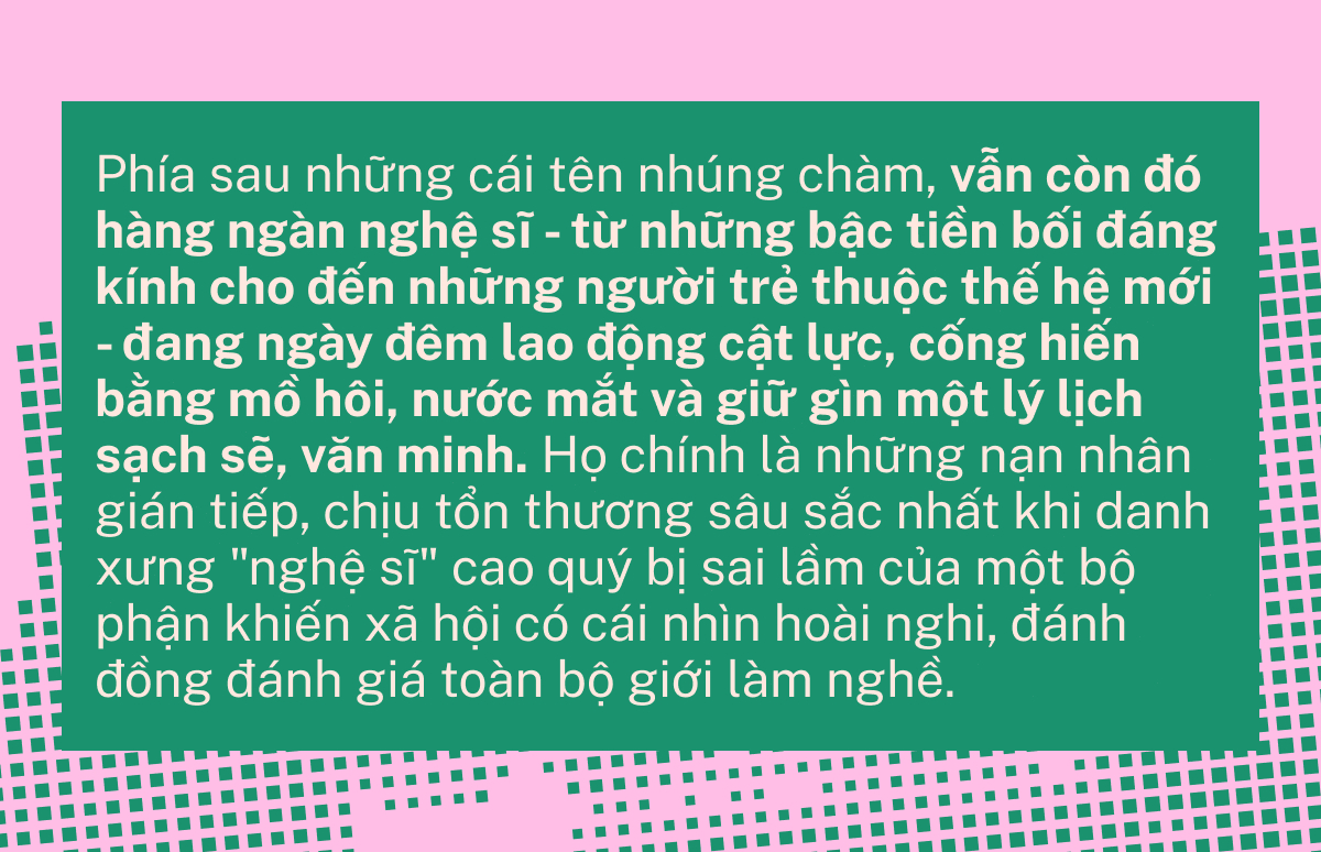 Từ Miu Lê đến Long Nhật, Sơn Ngọc Minh: Cần một cuộc đại thanh lọc showbiz Việt