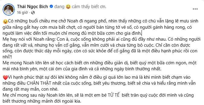 Vợ Phan Đinh Tùng 1 mình đưa con đi học, chia sẻ những câu chuyện đời thường bên 2 nhóc tỳ