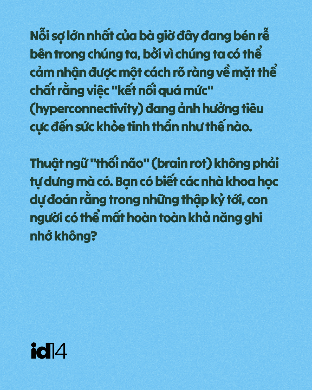 Thế giới ảo bảo rằng sống thực mới ngầu