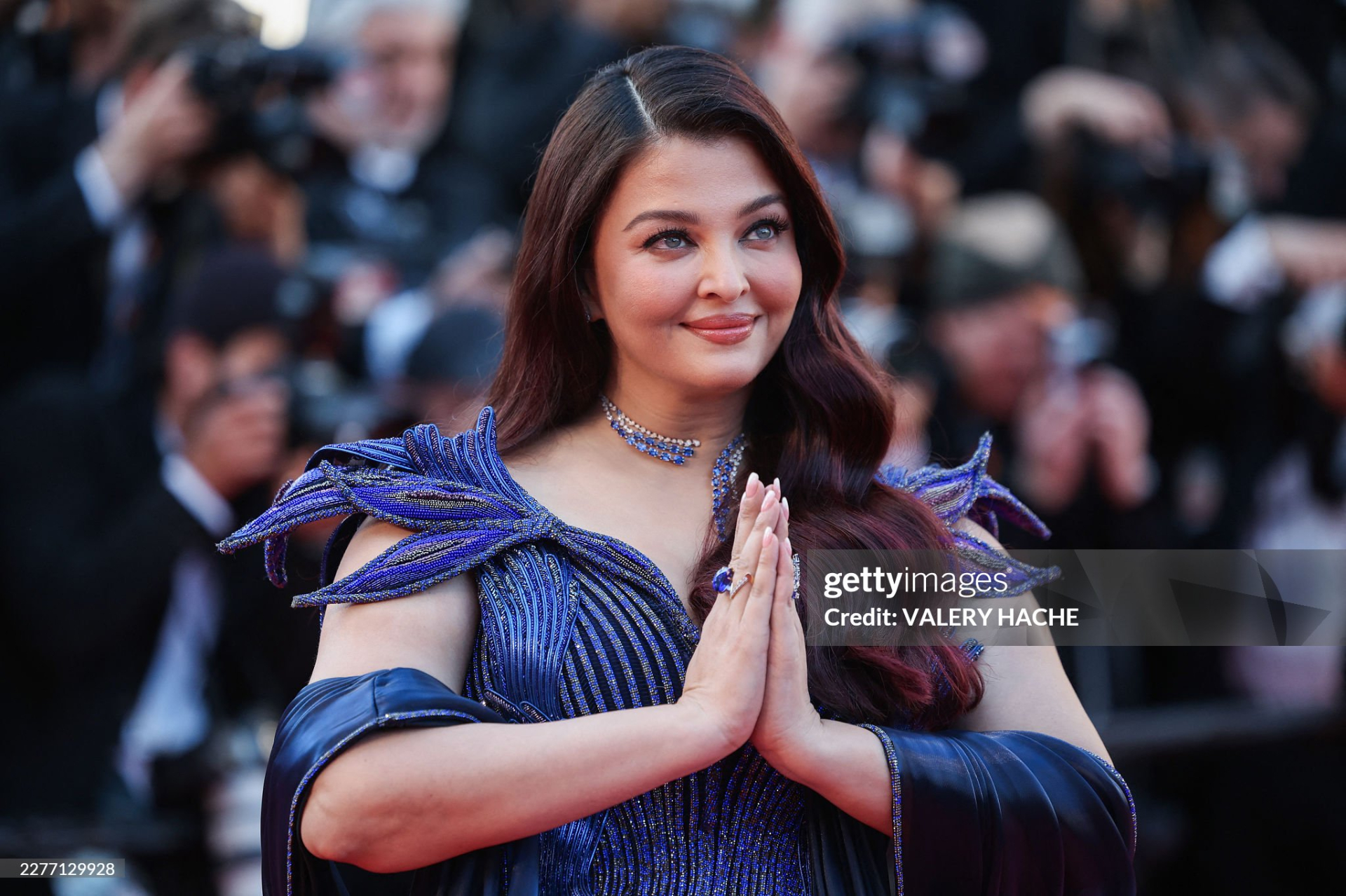 Gương mặt Aishwarya Rai quả nhiên là đẹp bất bại. Ảnh: Getty Images