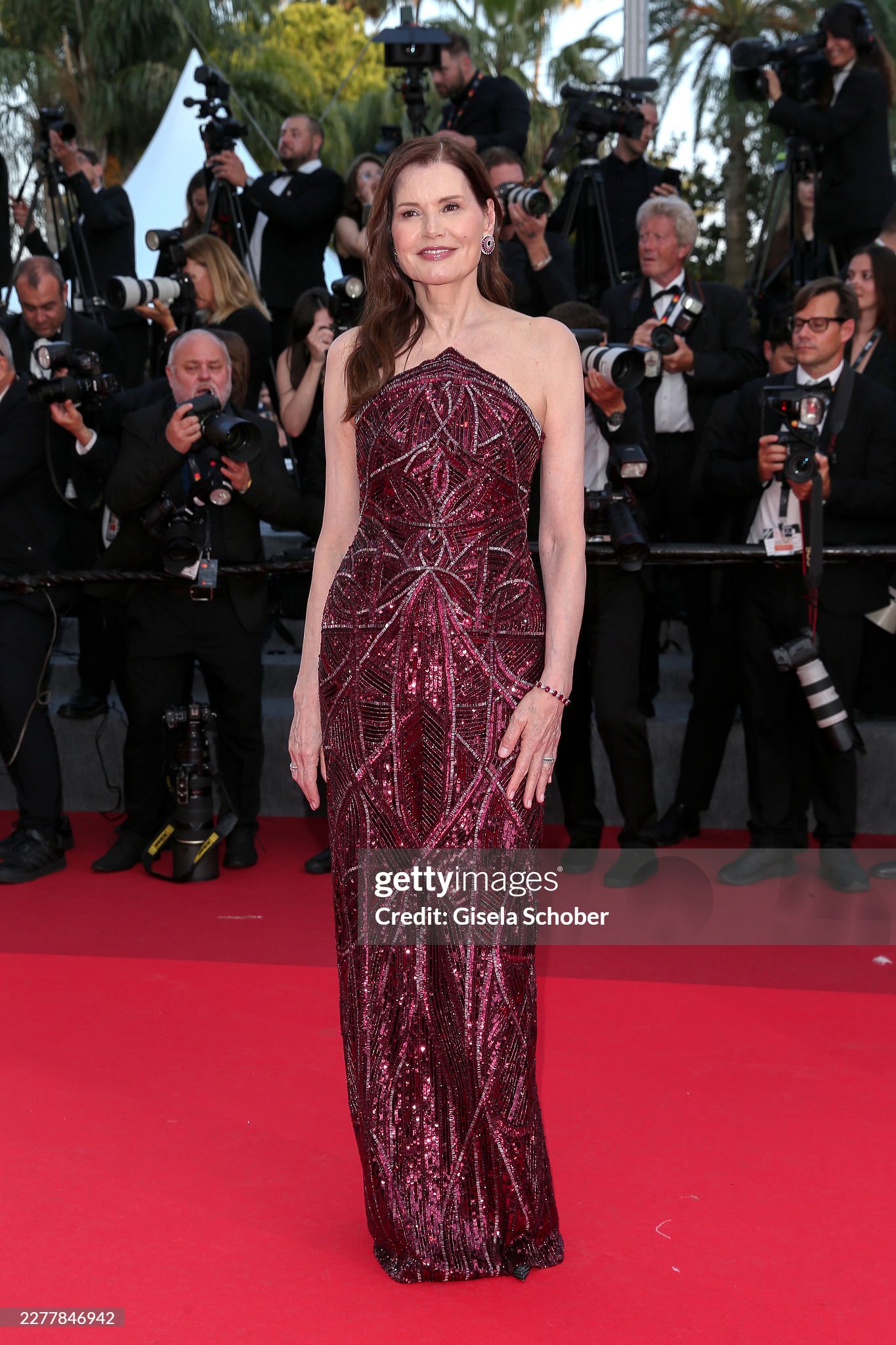 Diễn viên người Mỹ Geena Davis. Ảnh: Getty Images