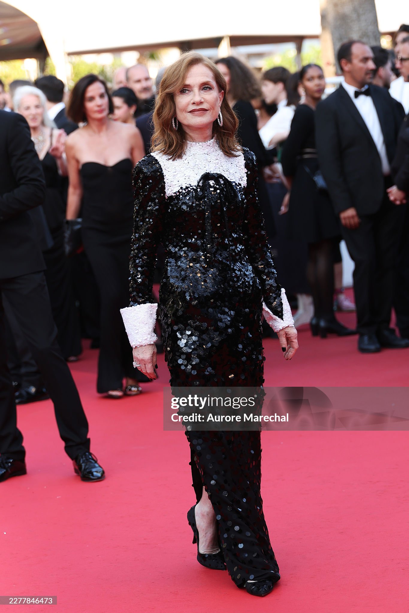 Minh tinh đình đám nước Pháp Isabelle Huppert. Ảnh: Getty Images