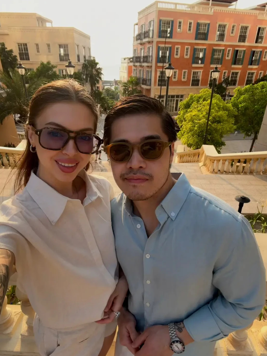 Kiều Phạm Sơn và Elen quen nhau khi đàng trai chủ động nhắn tin làm quen trên Instagram