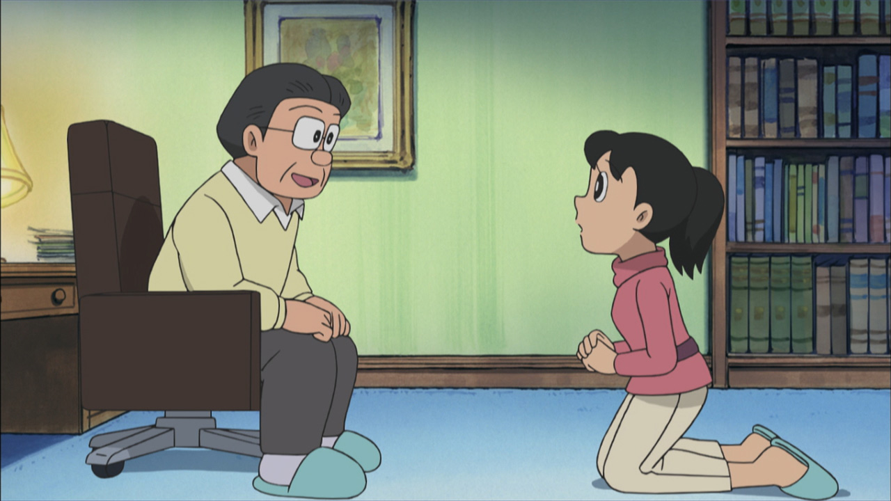 Bố Shizuka tâm sự với con gái về con rể Nobita ngay trước đám cưới của cả hai