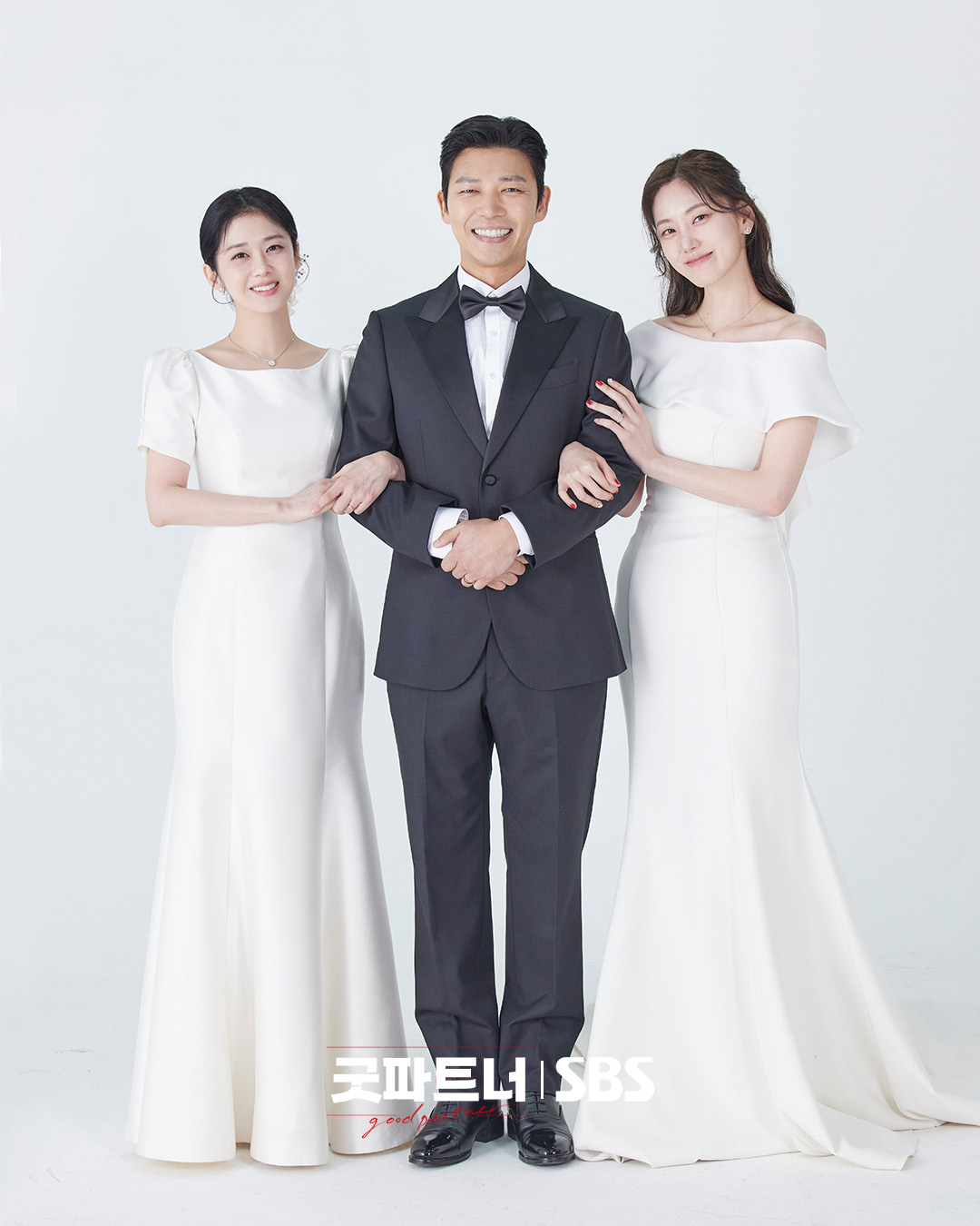 Ji Seung Hyun xin lỗi Jang Nara, Han Jae Yi vì đã lừa dối tình cảm của họ trong phim Good Partner. Ảnh: SBS.