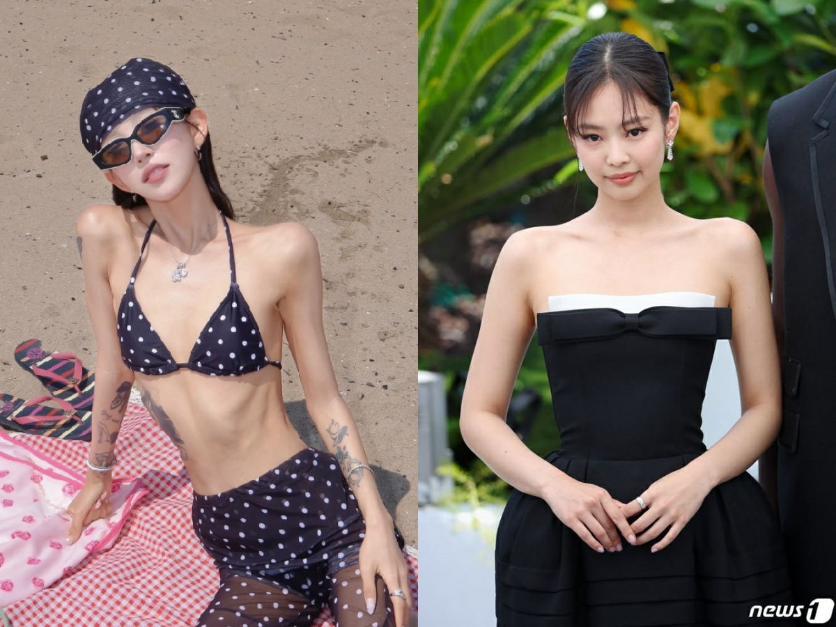 Thế nhưng, hết sức bất ngờ khi 1 số khán giả lại khen bờ vai của Choi Joon Hee trông còn đẹp hơn cả bờ vai vuông góc trứ danh của Jennie. Ảnh: Naver