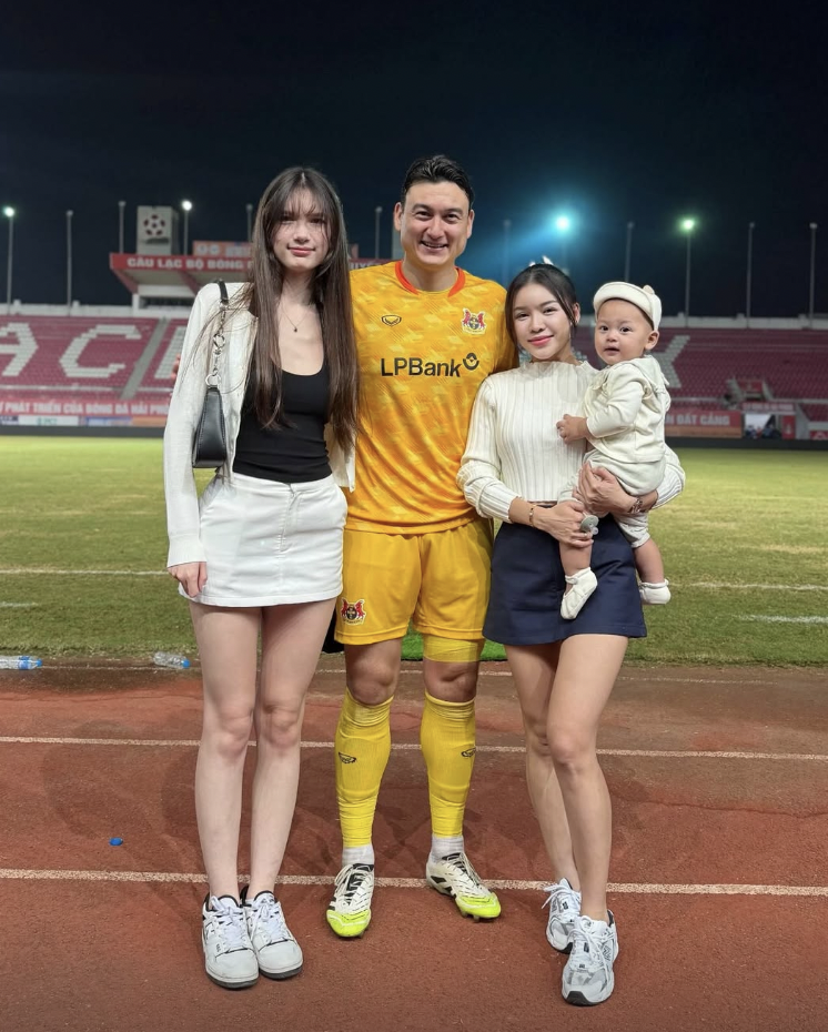 Thanh Giang và gia đình anh trai