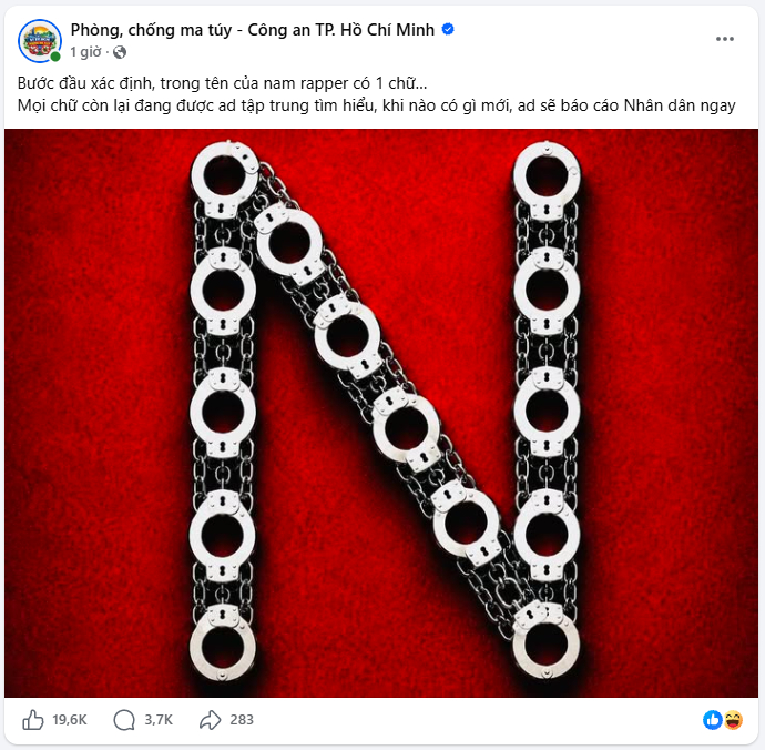 Admin fanpage Phòng, chống ma túy lần đầu hé lộ thân phận, tung trò đoán tên rapper bị điều tra như “Chiếc nón kỳ diệu”