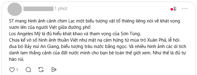 Bình luận của một cư dân mạng trên Threads có nhắc đến trò Xuân Phả (Ảnh chụp màn hình)