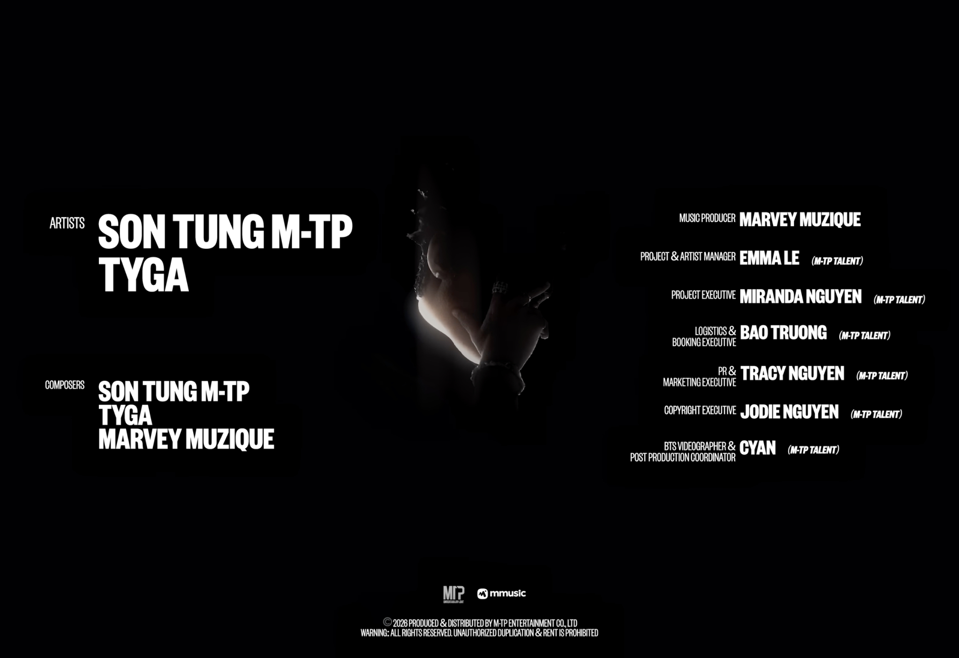 Emma Lê xuất hiện trong phần credit của MV Come My Way khiến cư dân mạng chú ý