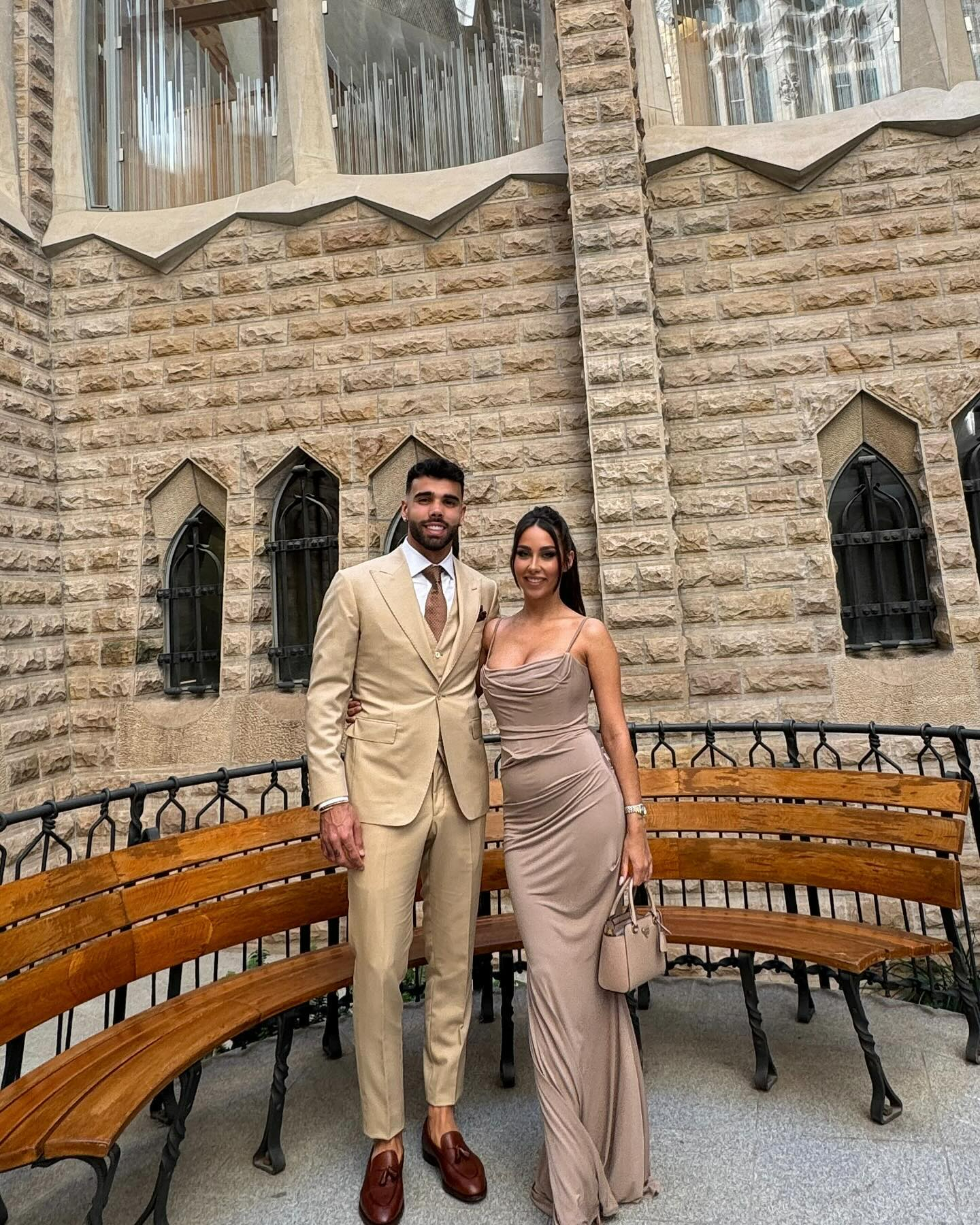 Trouboul và David Raya (Ảnh: IG)