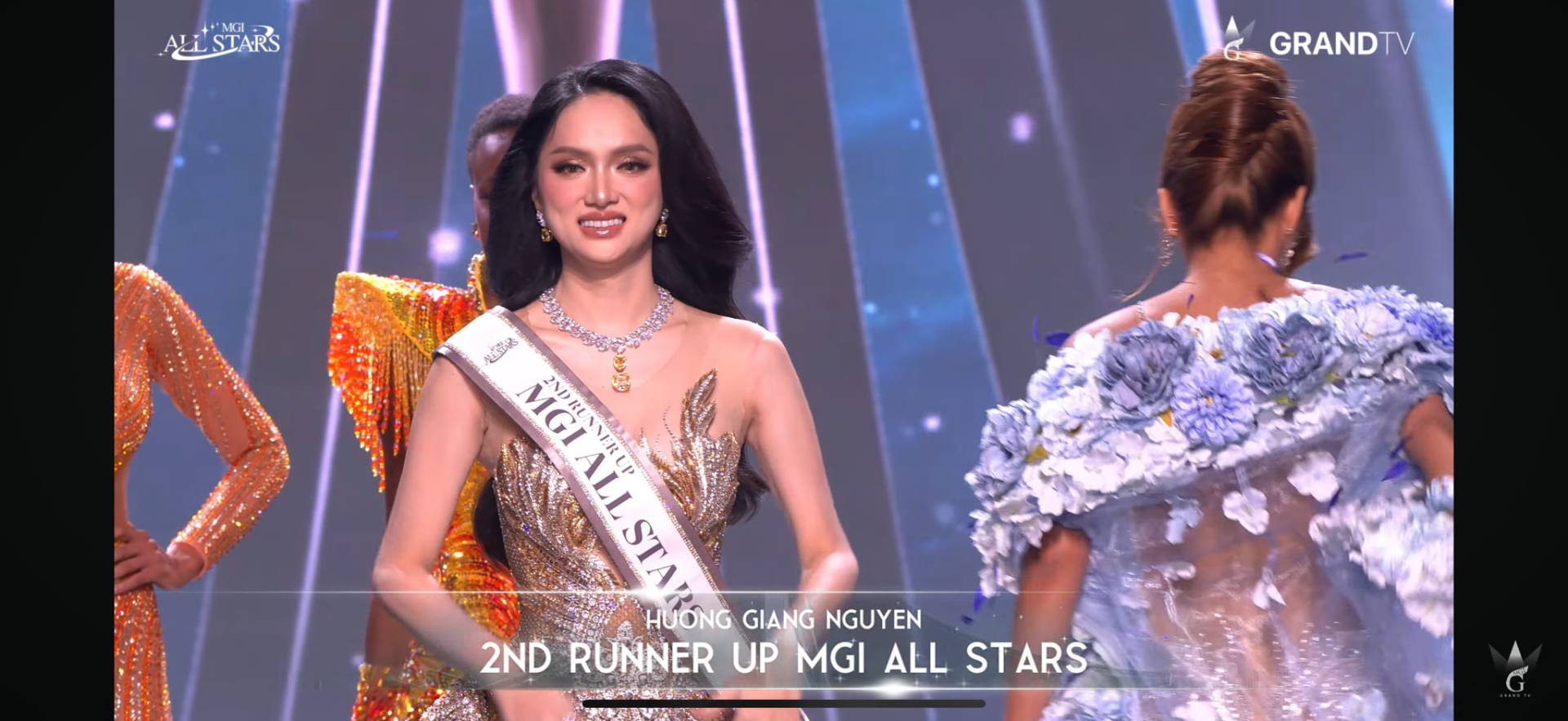 Hương Giang dừng chân ở ngôi vị Á hậu 2 Miss Grand All stars 
