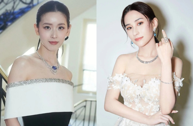 Chương Trạch Thiên - phu nhân tỷ phú  Lưu Cường Đông, Hà Siêu Liên - em chồng cùng cha khác mẹ với Hà Du Quân - cũng lên mạng gửi lời chúc mừng hạnh phúc đến cặp uyên ương hot nhất Cbiz hôm nay. Ảnh: Sina.