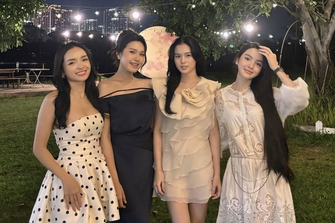 Dàn WAGs trong tiệc sinh nhật của con trai Văn Hậu - Hải My