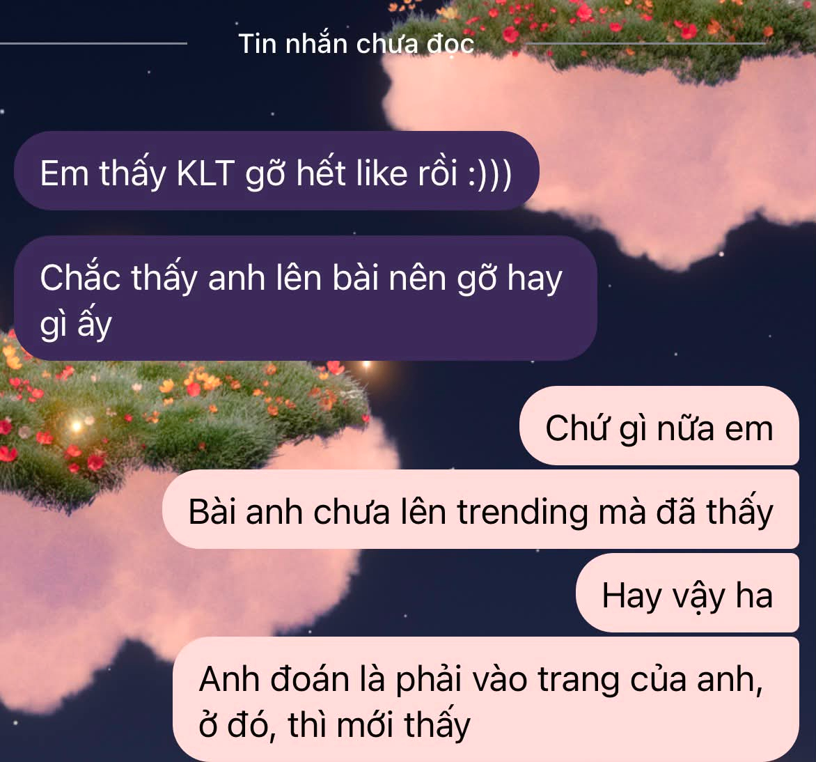 Tin nhắn của Kẻ Du Mục với người quen