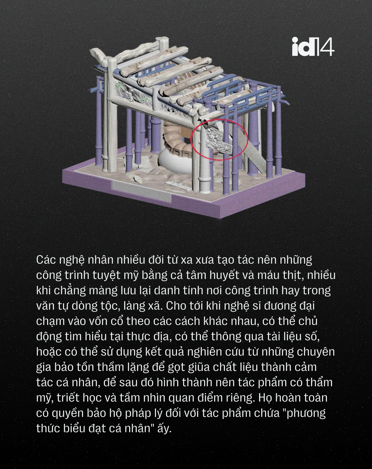  Từ cái nôi dân tộc đến cái Tôi nghệ sĩ: Nghĩ về nguồn tài nguyên vốn cổ 
