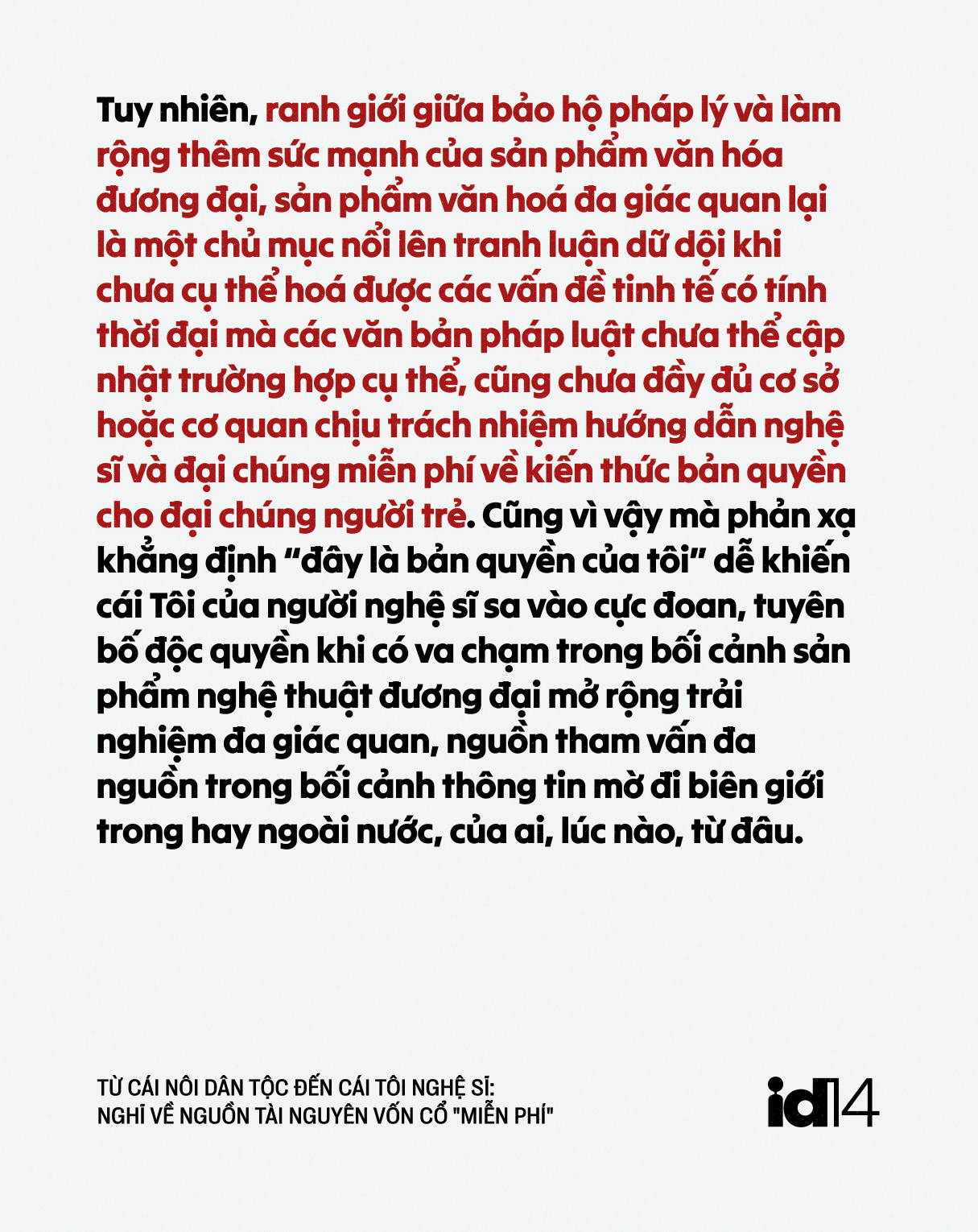  Từ cái nôi dân tộc đến cái Tôi nghệ sĩ: Nghĩ về nguồn tài nguyên vốn cổ 