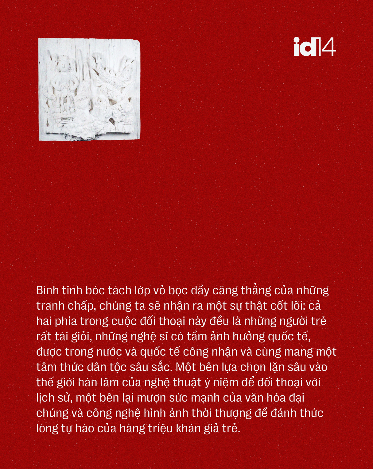  Từ cái nôi dân tộc đến cái Tôi nghệ sĩ: Nghĩ về nguồn tài nguyên vốn cổ 