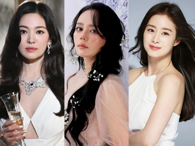 Han Ga In được cho là ăn đứt Song Hye Kyo - Kim Tae Hee ở khoản chiều cao. Ảnh: X