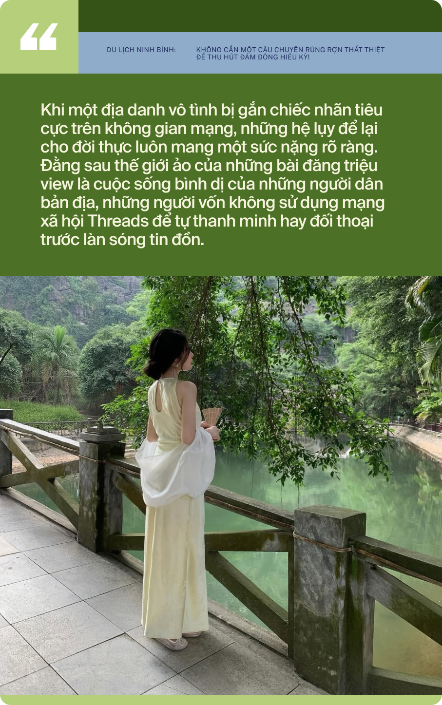 Du lịch Ninh Bình: Không cần một câu chuyện rùng rợn thất thiệt để thu hút đám đông hiếu kỳ!