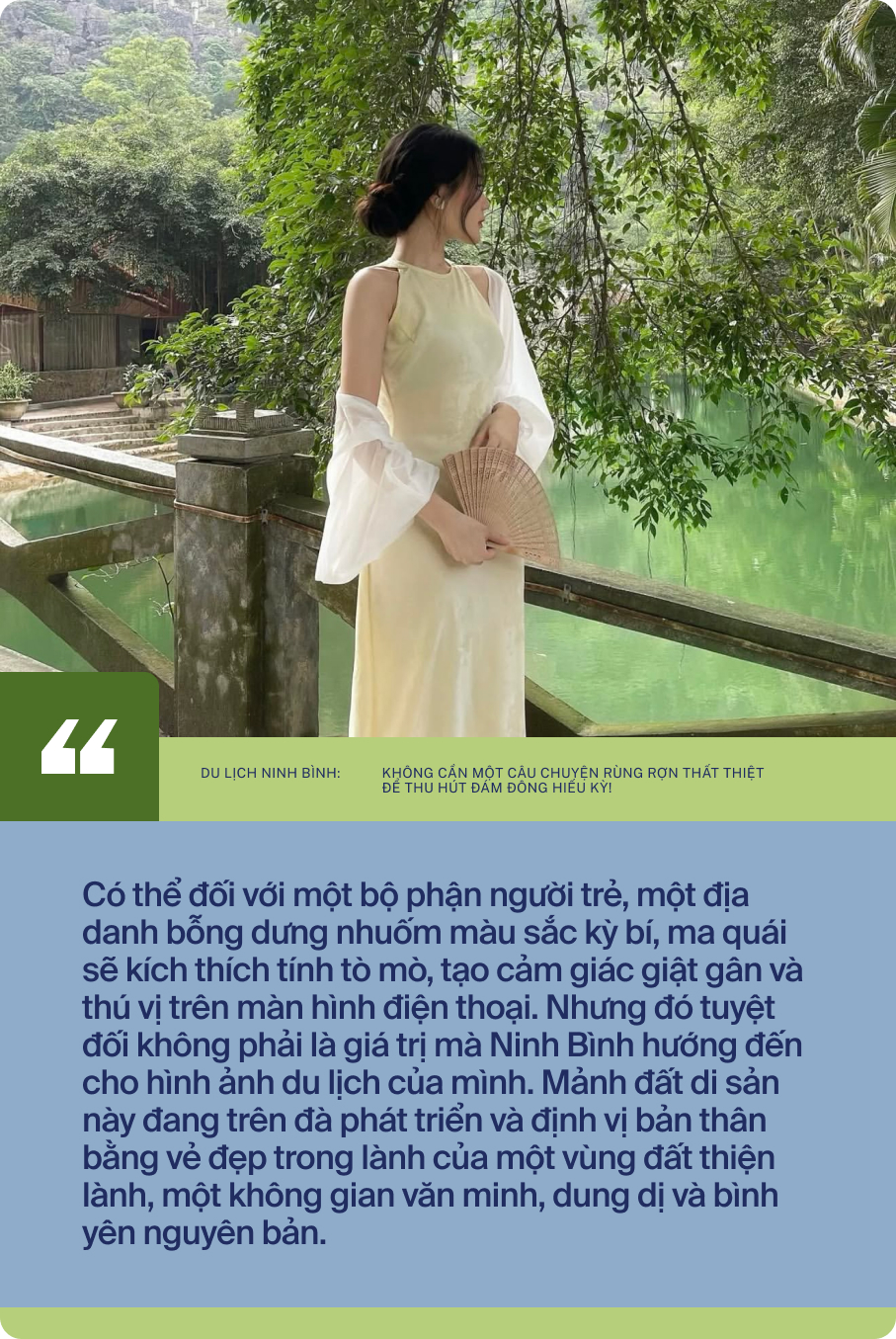 Du lịch Ninh Bình: Không cần một câu chuyện rùng rợn thất thiệt để thu hút đám đông hiếu kỳ!