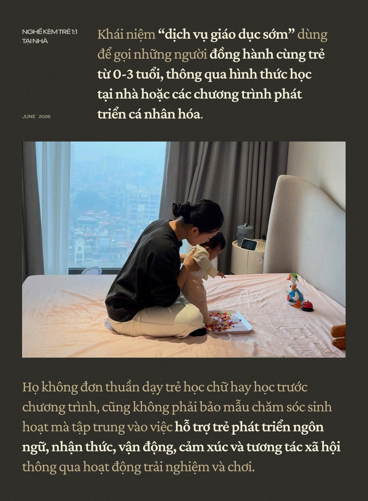 Bên trong nghề kèm trẻ 1:1 tại nhà thu nhập 20 triệu/tháng ở Việt Nam: Không chỉ dành cho con nhà giàu, thử thách lớn nhất là gì?