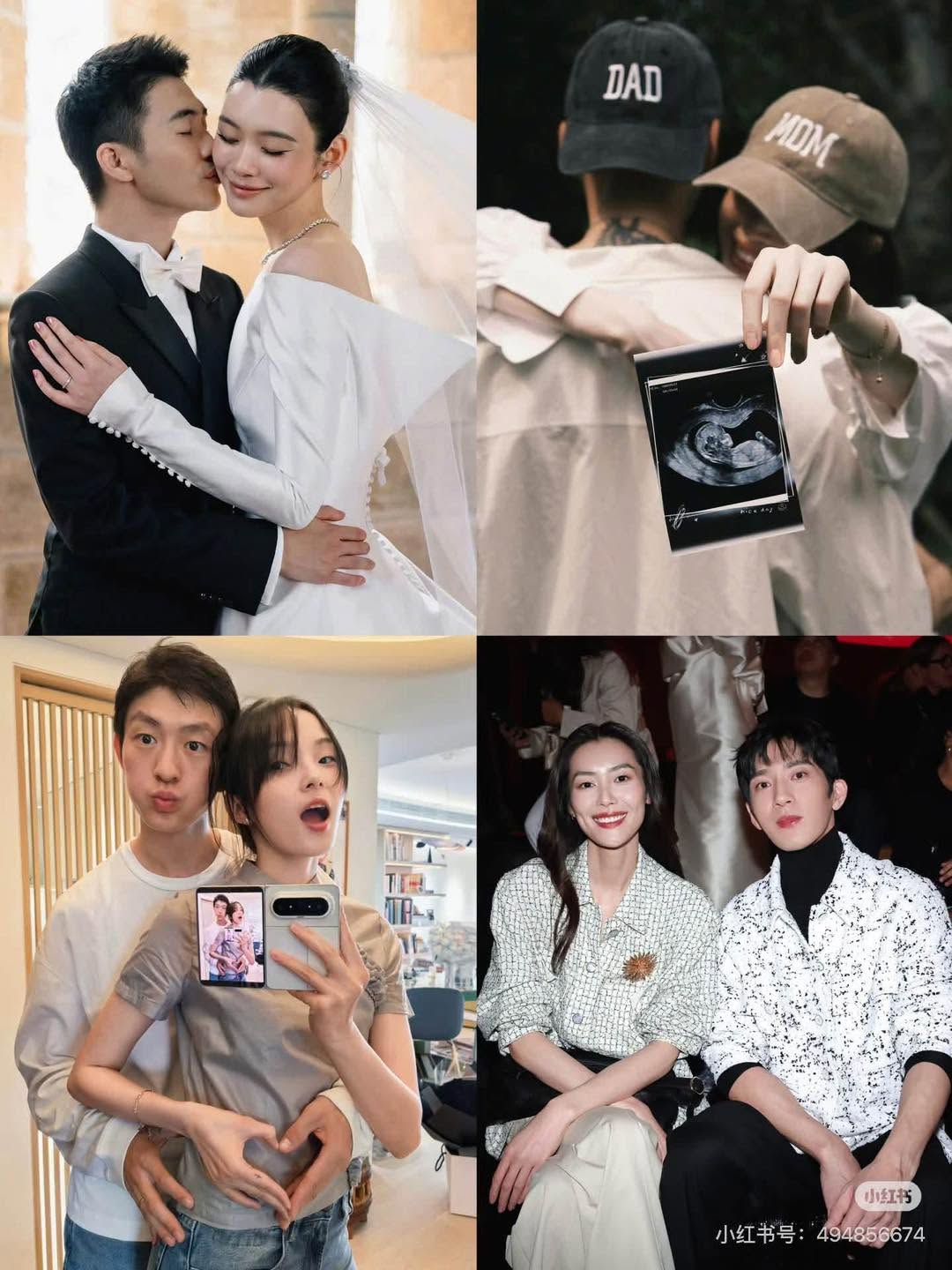 Cuộc sống của bộ tứ này đã có nhiều đổi khác. Ảnh: Weibo