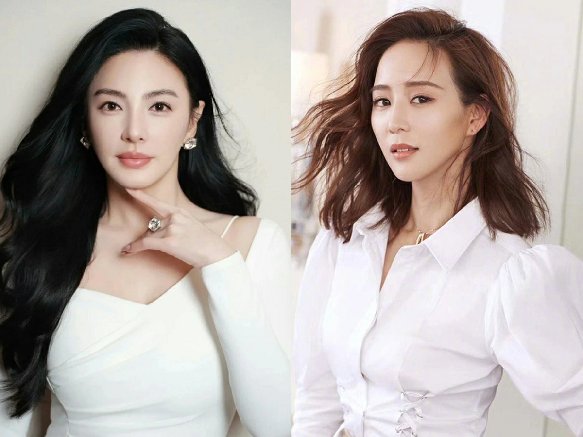 Trương Vũ Kỳ (bên trái) vừa mất vai diễn quan trọng vào tay Trương Quân Ninh sau hàng loạt bê bối động trời. Ảnh: Sohu