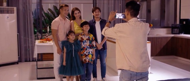 Kiều Minh Tuấn từng hợp tác với Ngọc Trinh trong Chị Mẹ Học Yêu 2