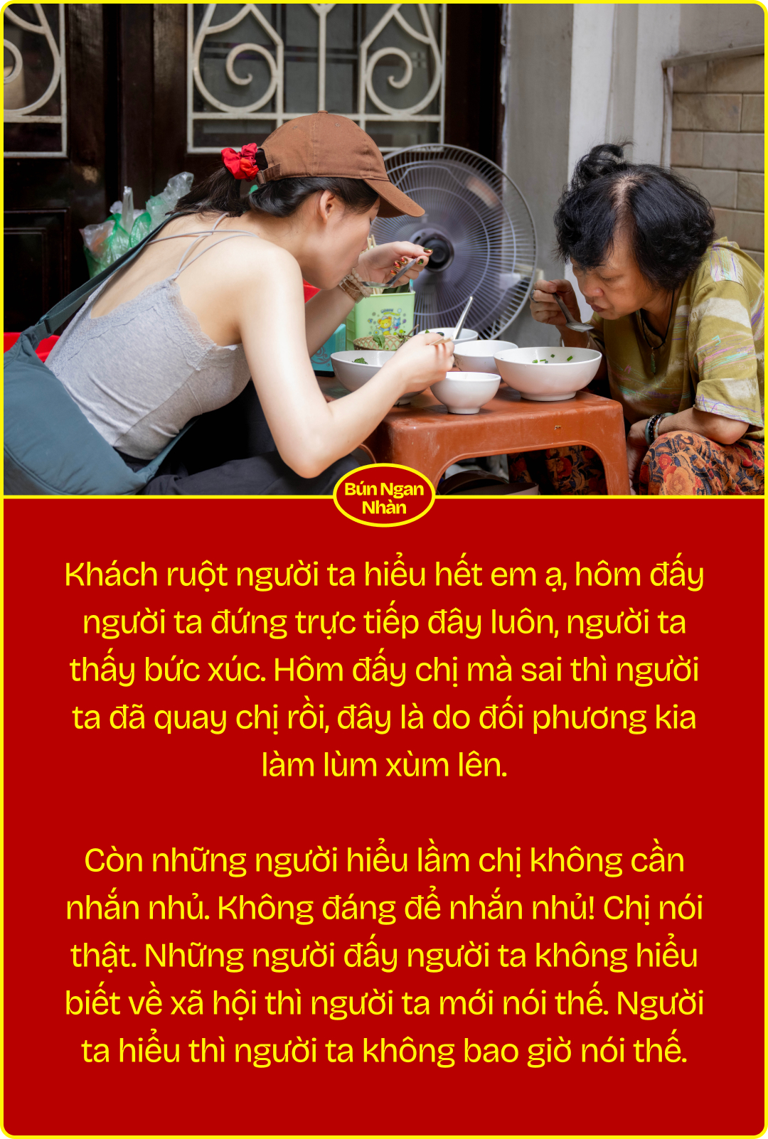 Bà chủ bún ngan Nhàn lần đầu lên tiếng: