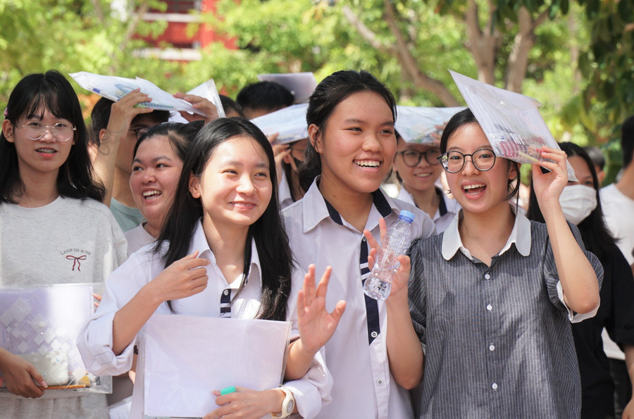 Thí sinh dự thi tốt nghiệp THPT năm 2025. (Ảnh: Hồ Lài)