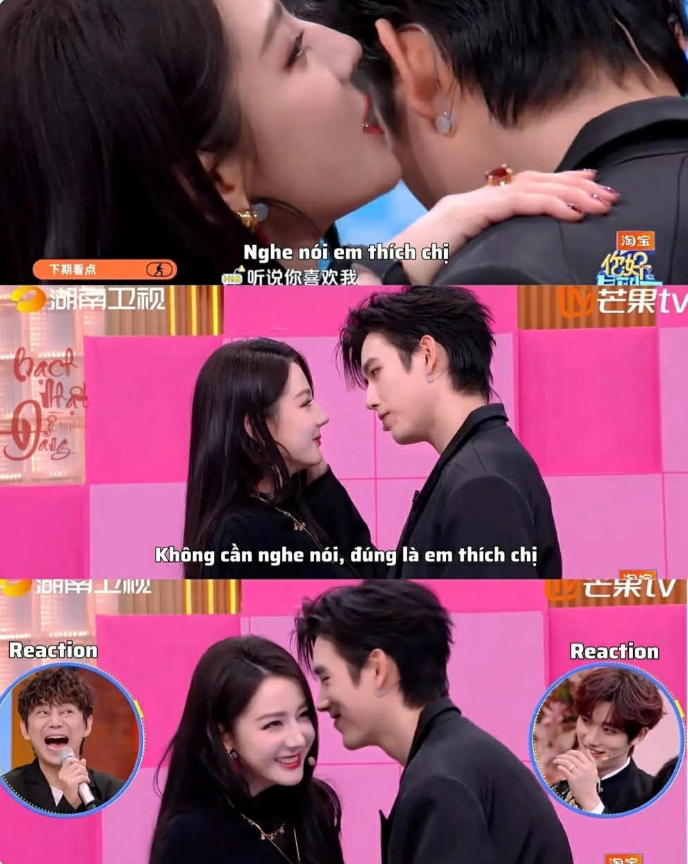 Trần Phi Vũ còn bất ngờ tỏ tình với Địch Lệ Nhiệt Ba trong show Xin Chào Thứ 7 (Hi6)