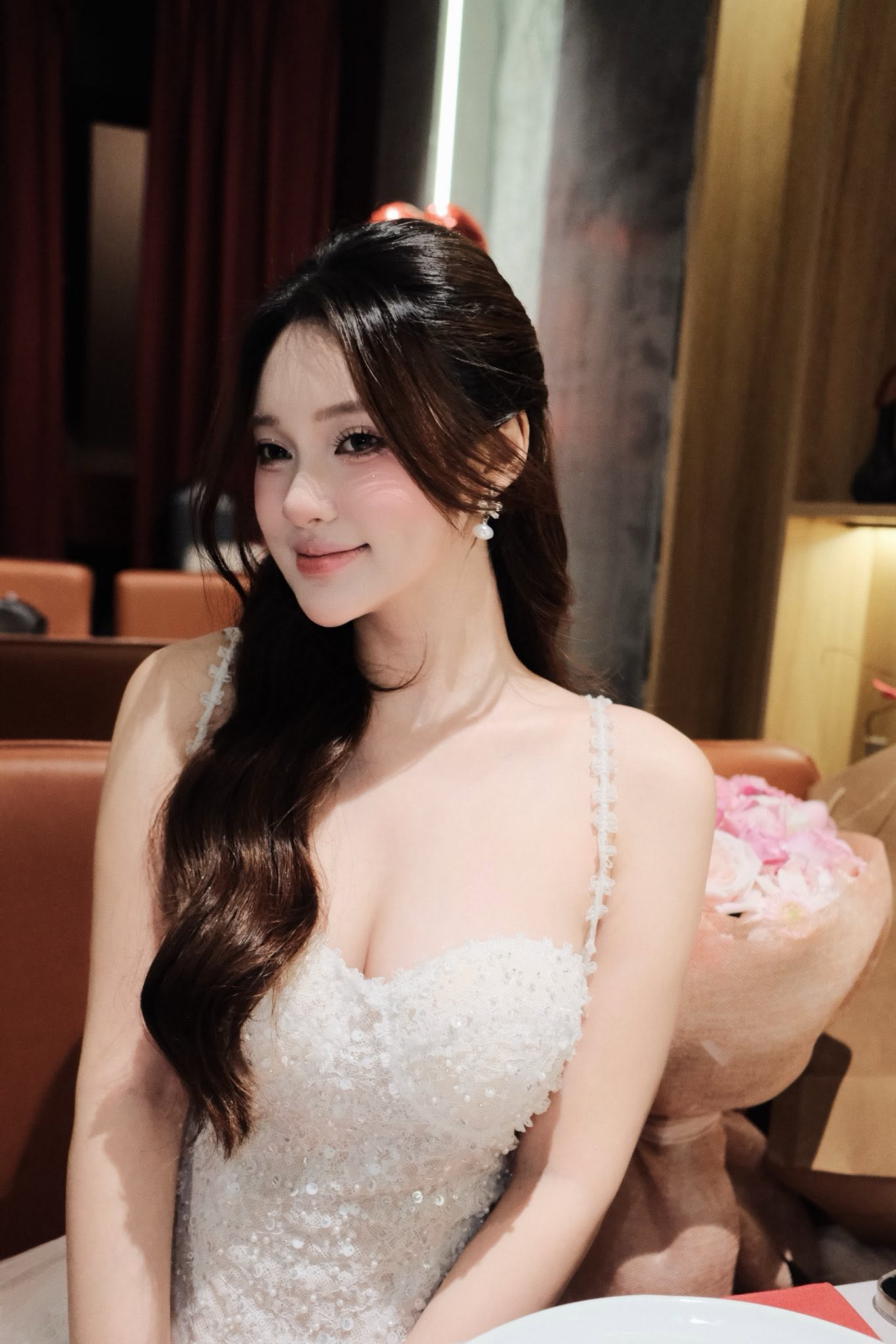 Hình ảnh đời thường của Hạnh Tâm.