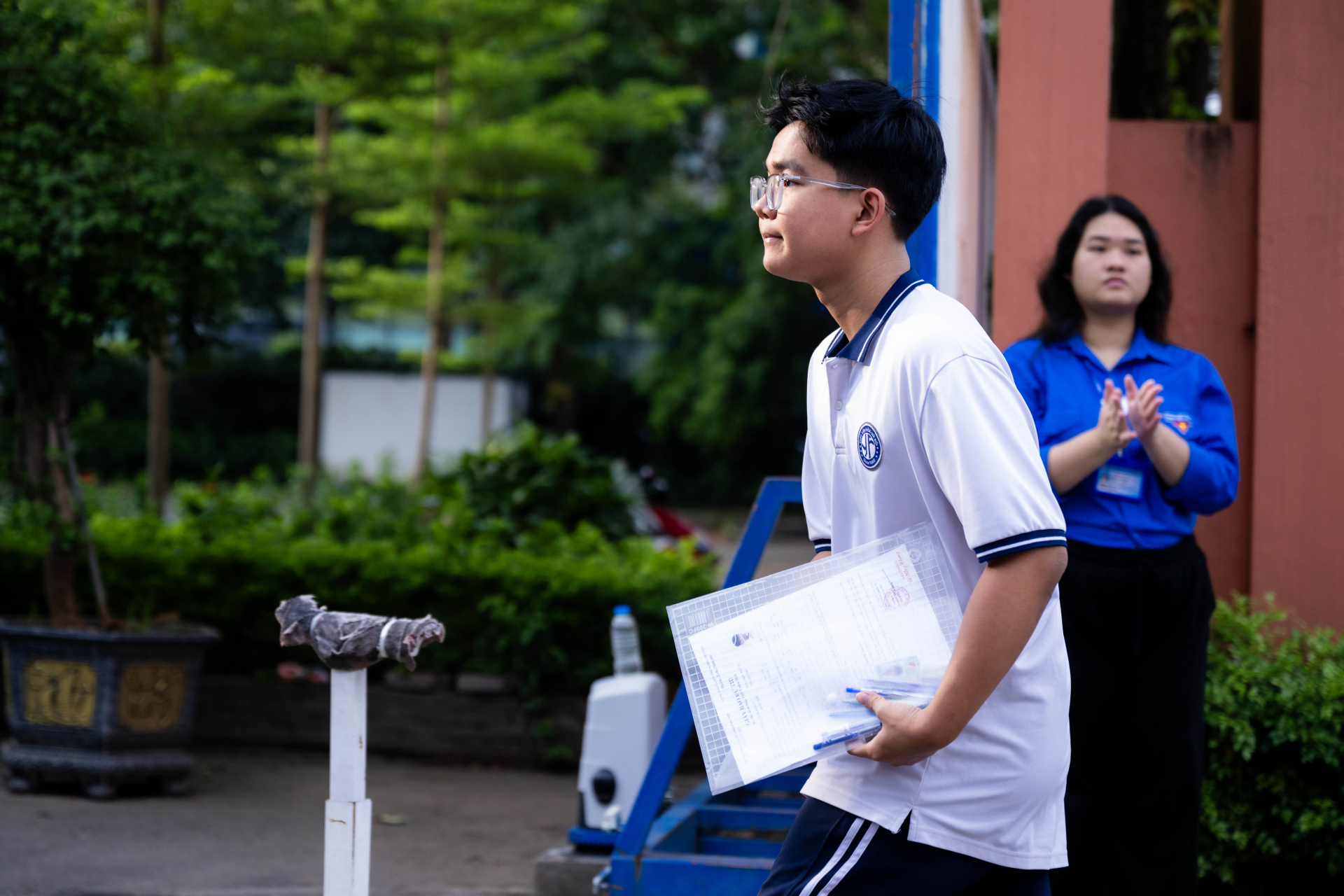 Hết giờ làm bài môn Văn thi tốt nghiệp THPT: Thí sinh ấn tượng với đề kiểu mới