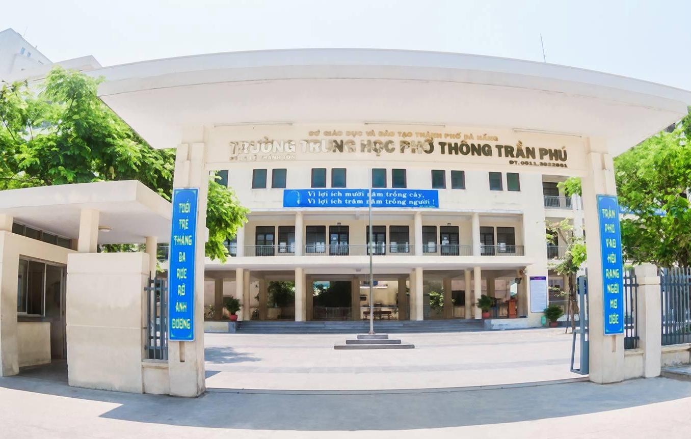 Trường THPT Trần Phú (Đà Nẵng) - nơi xảy ra sự cố đáng tiếc