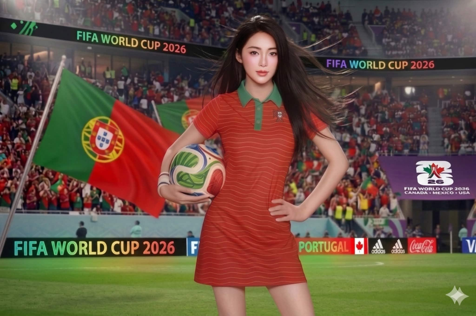 Nông Thị Hằng đại diện Bồ Đào Nha tại Nóng Cùng FIFA World Cup 2026