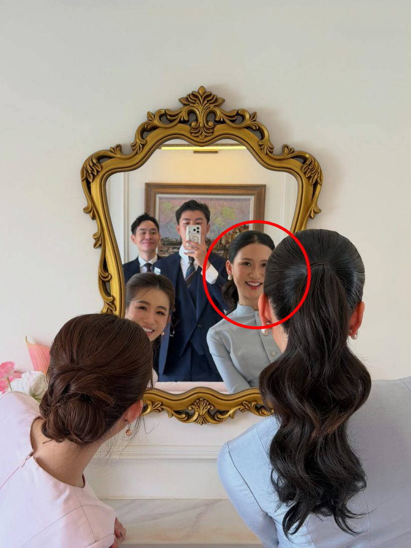 Nine Naphat lần đầu dẫn bạn gái mới dự đám cưới bạn thân, nhan sắc thế nào so với Baifern?